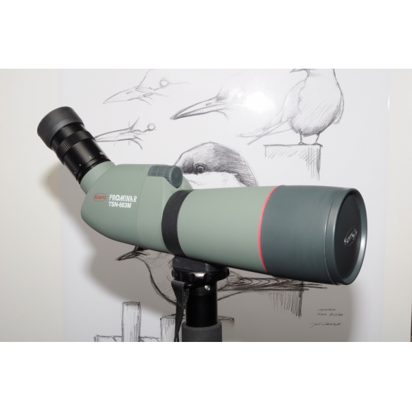 Käytetty Kowa TSN-663+20-60x+case