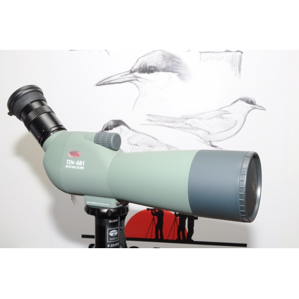 Käytetty Kowa TSN-601+3060x+case+Jalustapaketti Sirui 2204+Va5 videopää